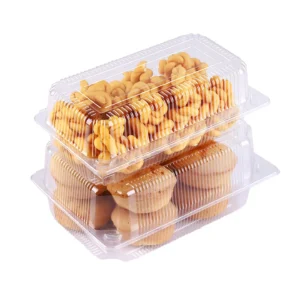 PET (Polyethylene Terephthalate) clamshell container