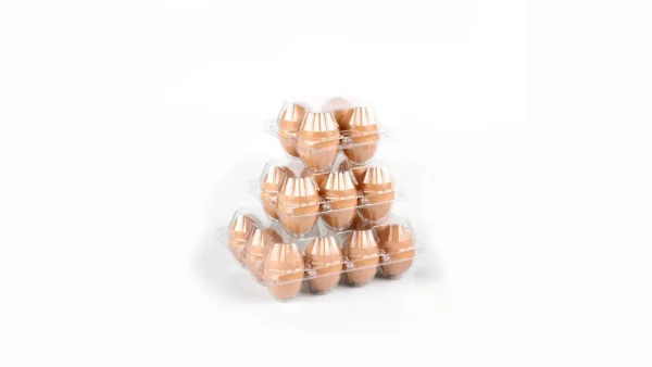PET (Polyethylene Terephthalate) Egg Trays