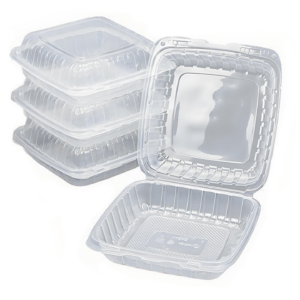 PP (Polypropylene) Hinged Lid Takeout Containers