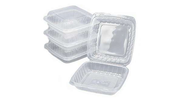 PP (Polypropylene) Hinged Lid Takeout Containers