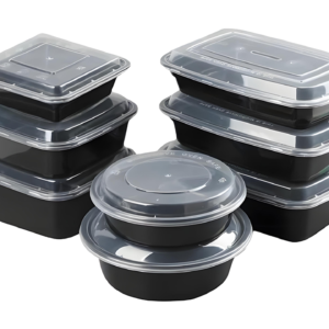 PP (Polypropylene) Disposable Meal Prep Containers With Lids
