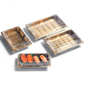 PET (Polyethylene Terephthalate) Sushi Trays