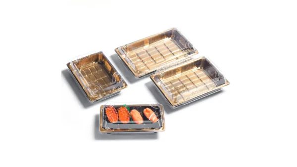 PET (Polyethylene Terephthalate) Sushi Trays