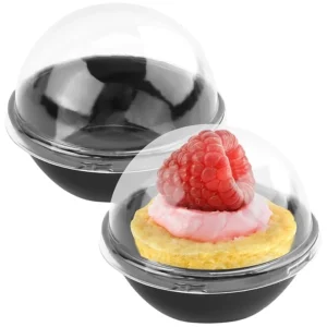 PS (Polystyrene) Transparent Dome Cake Containers