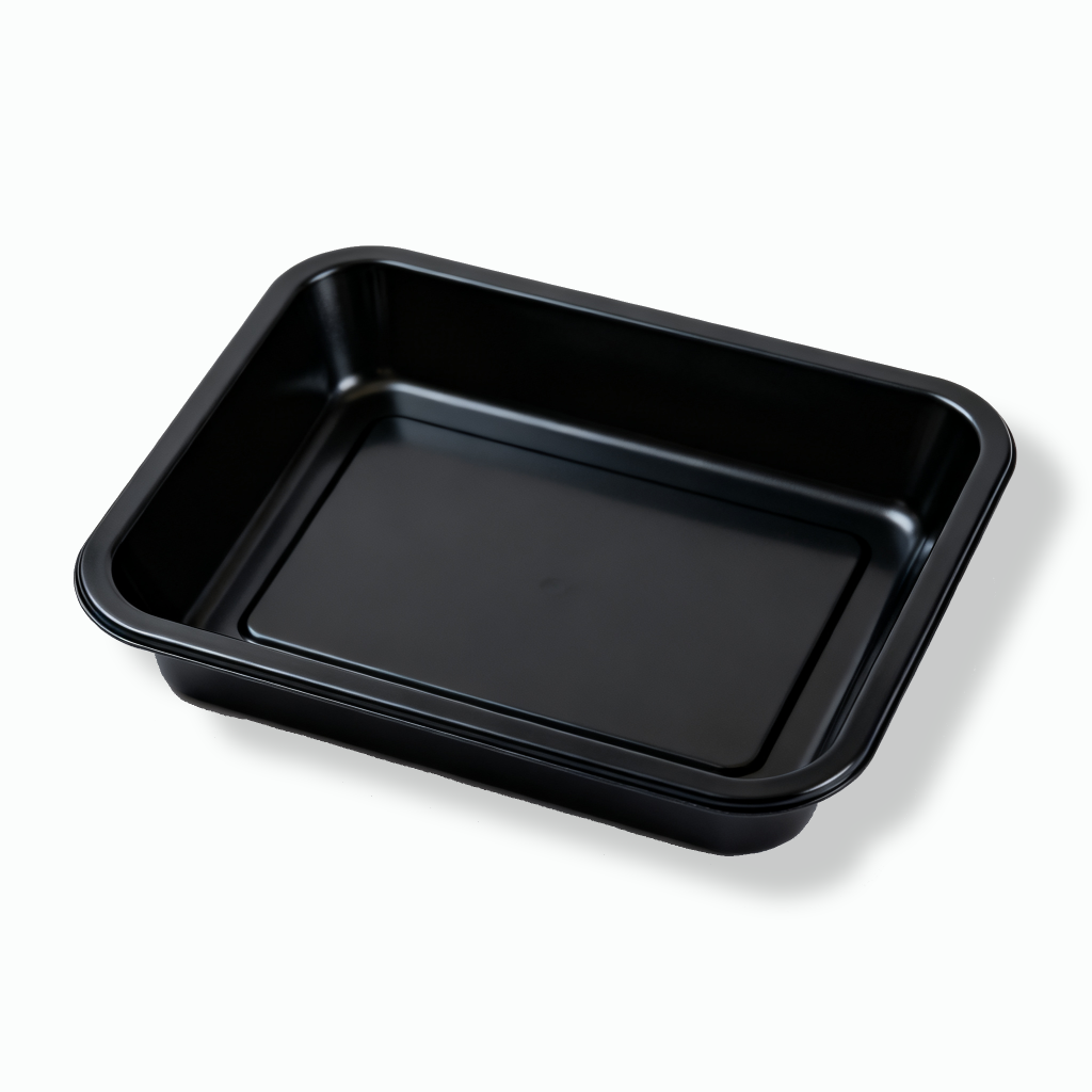 CPET ready meal tray