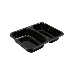 CPET Multi-Compartment Trays 2 Compartments