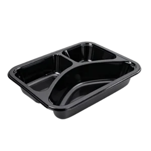 CPET Multi-Compartment Trays 3 Compartments