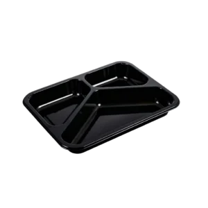 CPET Multi-Compartment Trays 3 Compartments