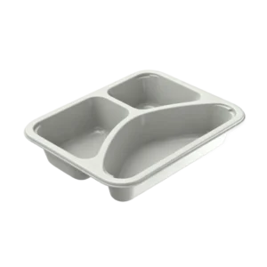 CPET Multi-Compartment Trays 3 Compartments