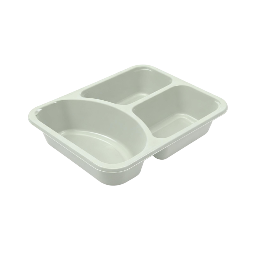 CPET Multi-Compartment Trays 3 Compartments