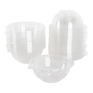 Disposable Smoothie Bowl PET bowls pair with tight, leak‑resistant lids and hold shape in chillers