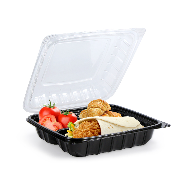 PP two-color hinged tray manufacturer